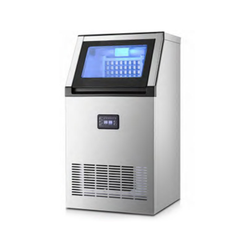 SKF-CL90FT 40 كجم / 24 ساعة عموديًا آلة تصنيع مكعبات الثلج بسيطة وسهلة التشغيل