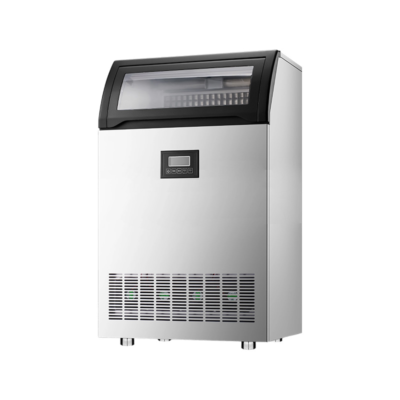 SKF-ESL280F 126 كجم / 24 ساعة ماكينة صنع الثلج عالية الإنتاجية من الفولاذ المقاوم للصدأ